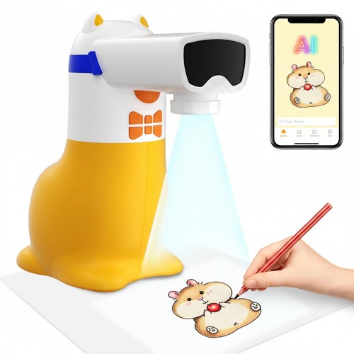 Drawing projector for - drawing,