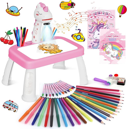 Unicorn drawing projector - drawing,