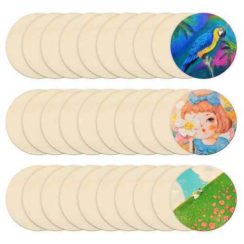100 pcs wood - wood, cutouts