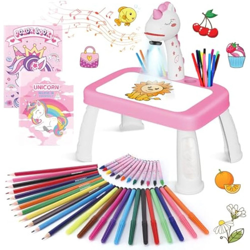 Girls toys drawing projector - drawing,