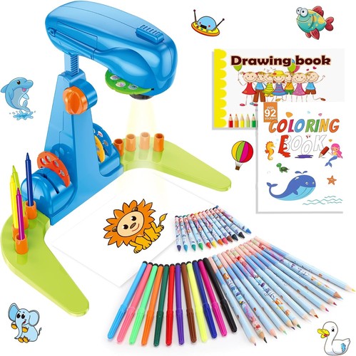 Boys drawing projector - drawing, for