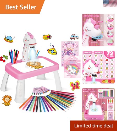 Unicorn drawing projector - drawing,