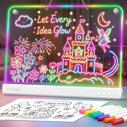Led drawing board - led, kids